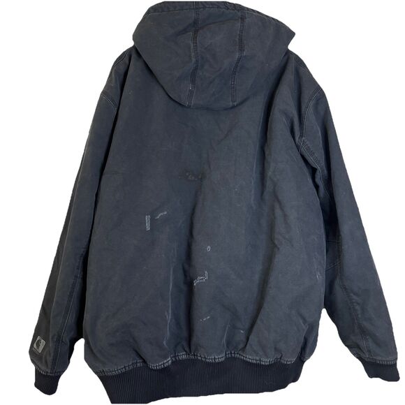 Carhartt J131-BLK Men's Jacket Black Size XL - Picture 2 of 14
